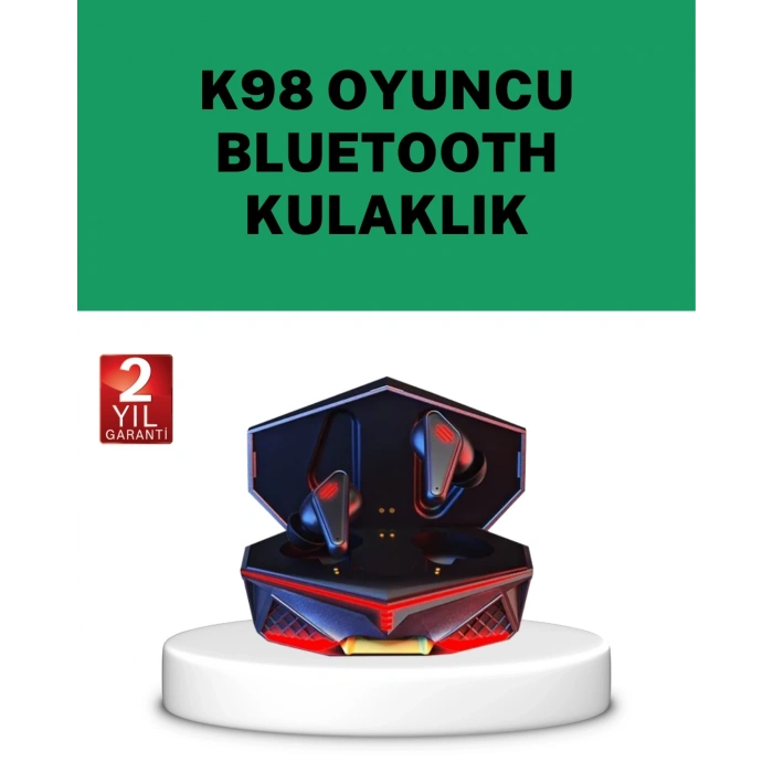 Mey İthalat® Bluetooth 5.0 Kablosuz Kulaklık Uzun Pil Ömürlü