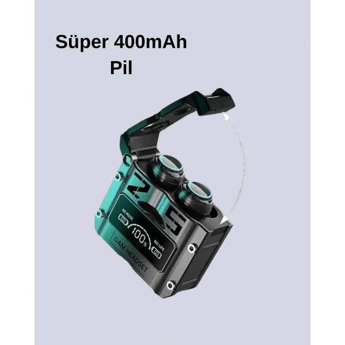 Mey İthalat® Bluetooth 5.0 Kulak İçi Kulaklık Mikrofonlu Kablosuz Model
