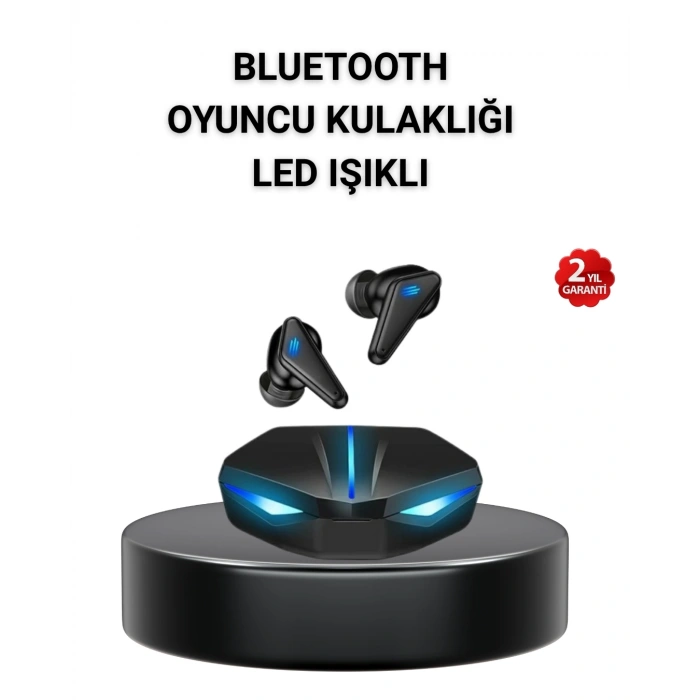 Mey İthalat® Bluetooth 5.0 Oyun ve Müzik Kulaklığı – 3D Ses Kalitesi