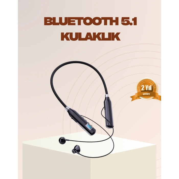 Mey İthalat® Bluetooth 5.1 Kablosuz Kulaklık – Net Ses ve Güçlü Bağlantı