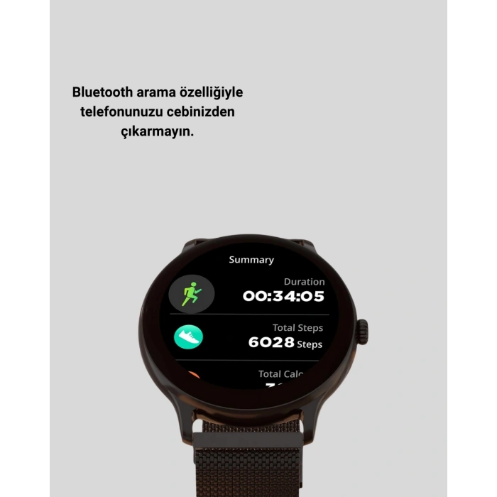 Mey İthalat® Bluetooth Akıllı Saat G20 Mini – Adım Sayar, Kalori Ölçer, Kalp Atışı Takibi