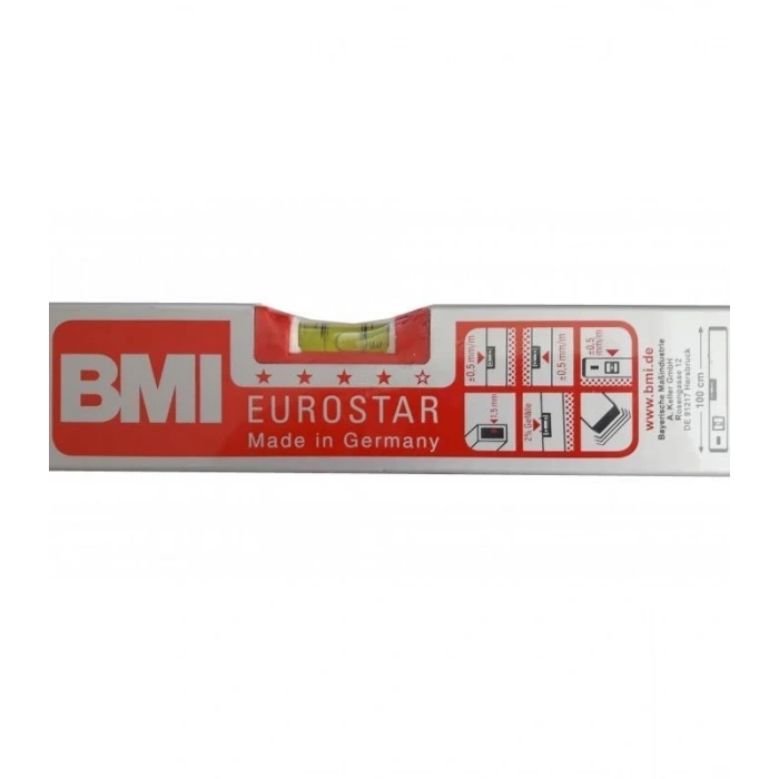 Mey İthalat® BMI Eurostar 690 Alüminyum Su Terazisi 100 Cm