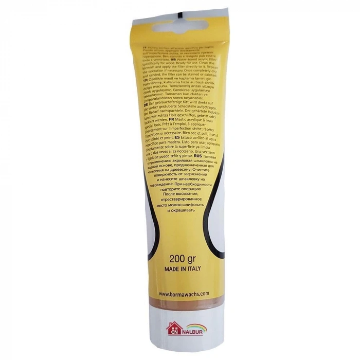 Mey İthalat® Borma Wachs Natural Tamir Macunu 200 Gr