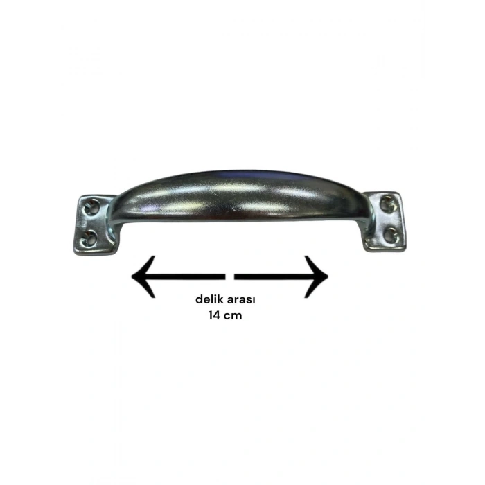 Mey İthalat® Boş Kulp No 165 14 cm Delik Arası