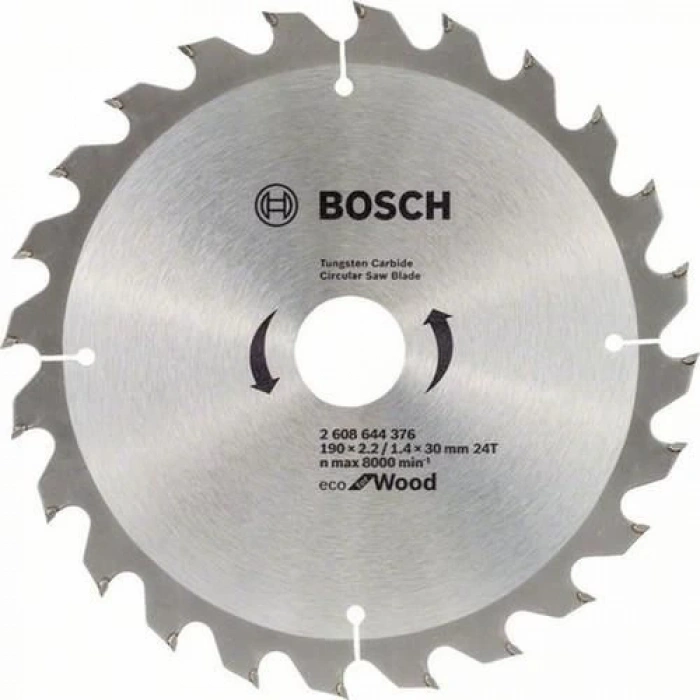 Mey İthalat® Bosch Eco Daire Testere 190X30 24 Diş