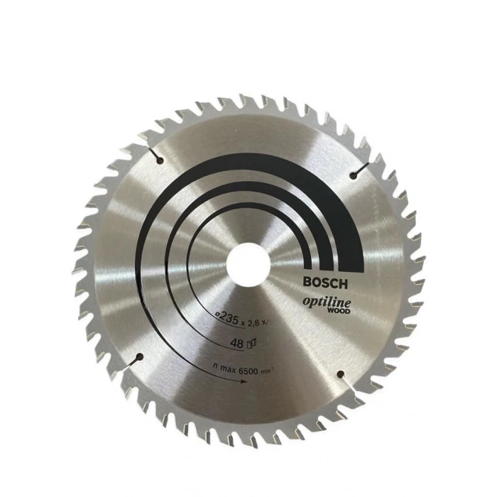 Mey İthalat® Bosch Optiline Wood 235X2,8X30/25 mm 48 Diş Testere