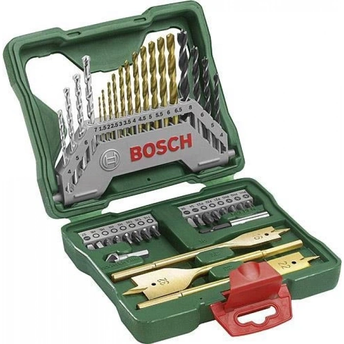 Mey İthalat® Bosch X-Line 40 Parça Titanyum Aksesuar Seti 2 607 019 600