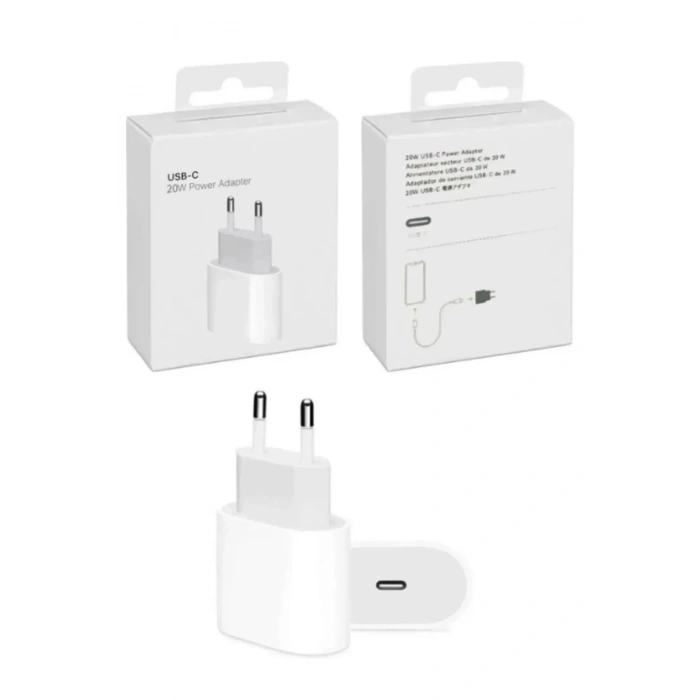 Mey İthalat®  CA-11 20W Type-C Şarj Adaptörü - Beyaz