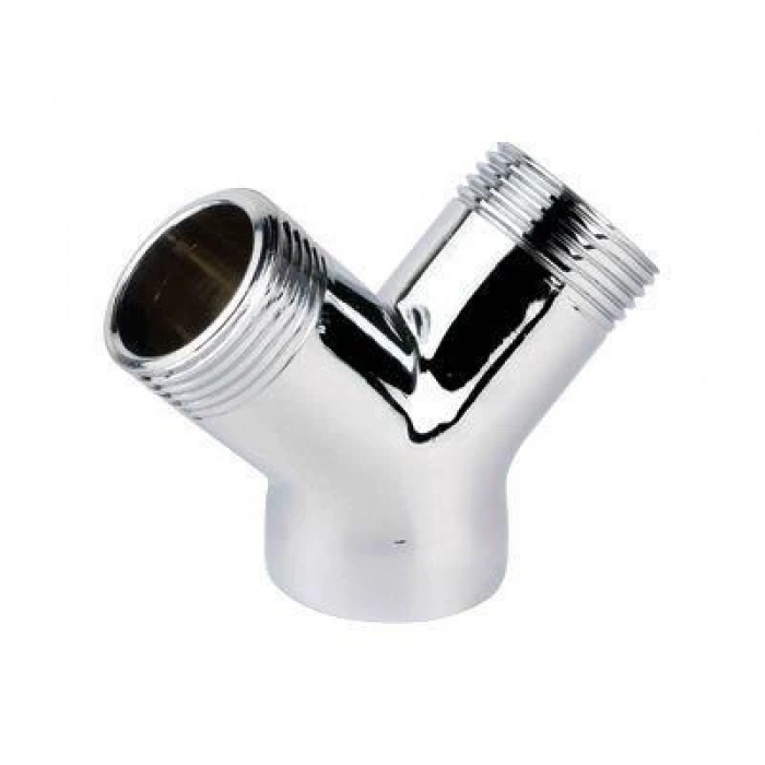Mey İthalat® Çamaşır Makinası Musluğu Çatalı Krom