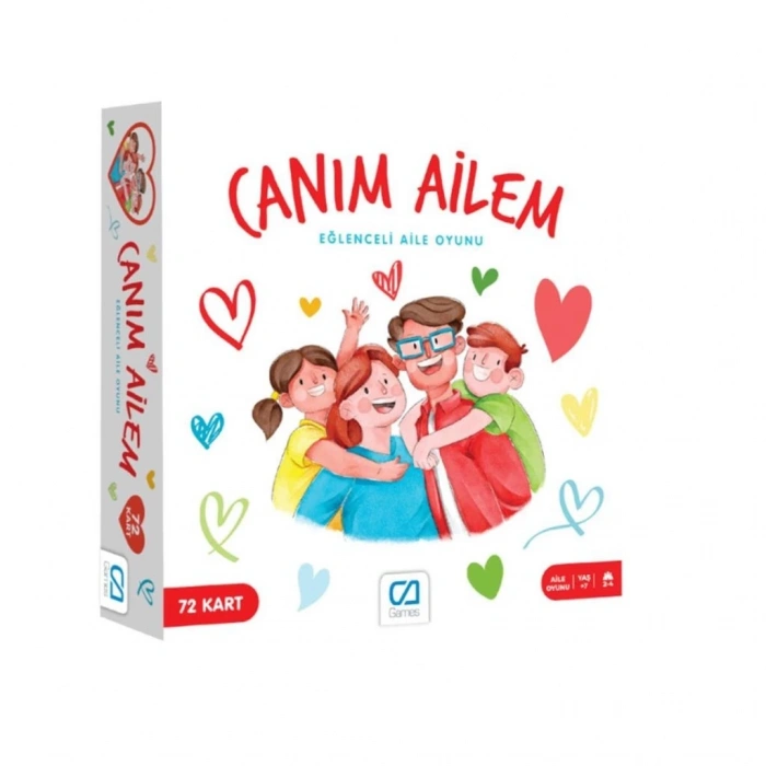Mey İthalat® CAOYN-6025 Canım Ailem Kutu Oyunu -