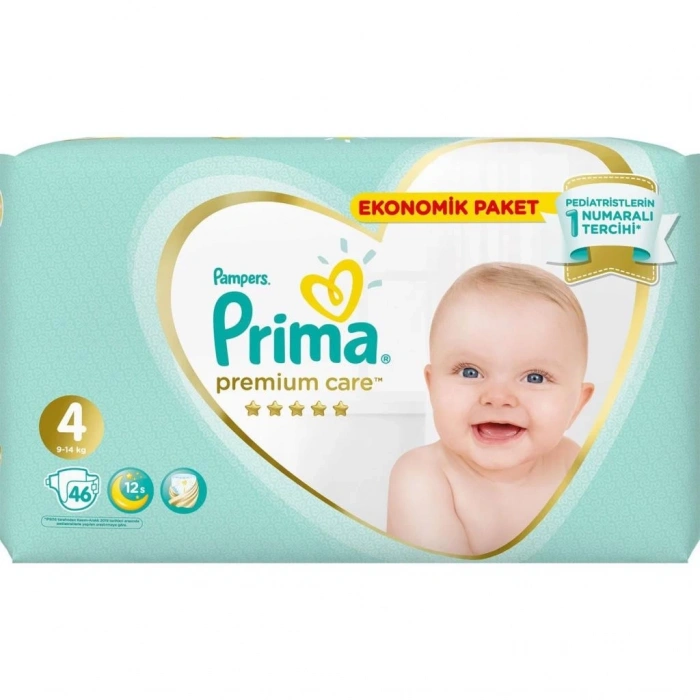 Mey İthalat®   Care Eko Paket 4 Beden 46 Adet
