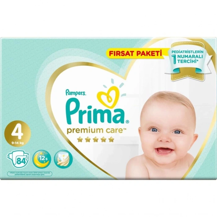 Mey İthalat®   Care Fırsat Paketi 4 Beden 84 Adet