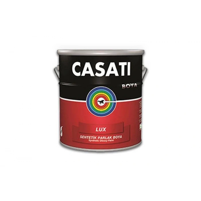 Mey İthalat® Casati Lüx Sentetik Parlak Boya 0,75 Litre Beyaz