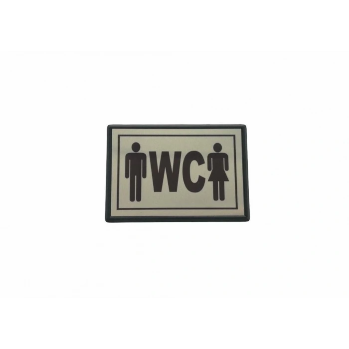 Mey İthalat® Cemax Yönlendirme Büyük WC Bay Bayan 13X8,5 cm