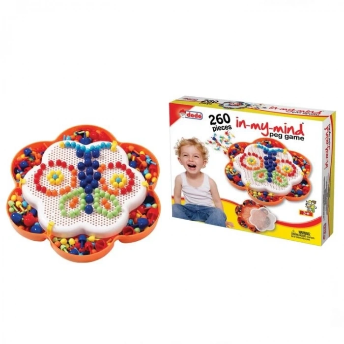 Mey İthalat® Çivi Oyunu 260 Parça