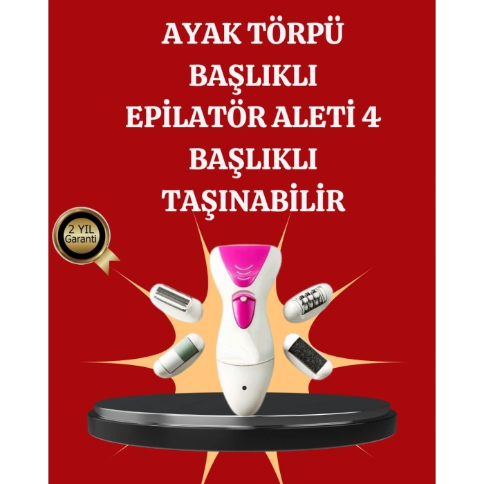 Mey İthalat® Çok Amaçlı Kadın Bakım Seti Epilasyon ve Törpü