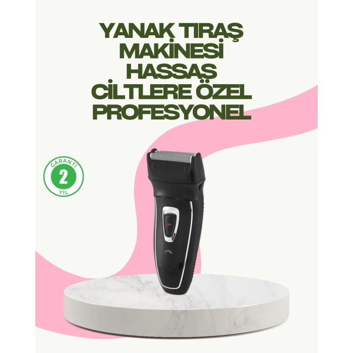 Mey İthalat® Darbelere Dayanıklı Kablosuz Erkek Tıraş Aleti