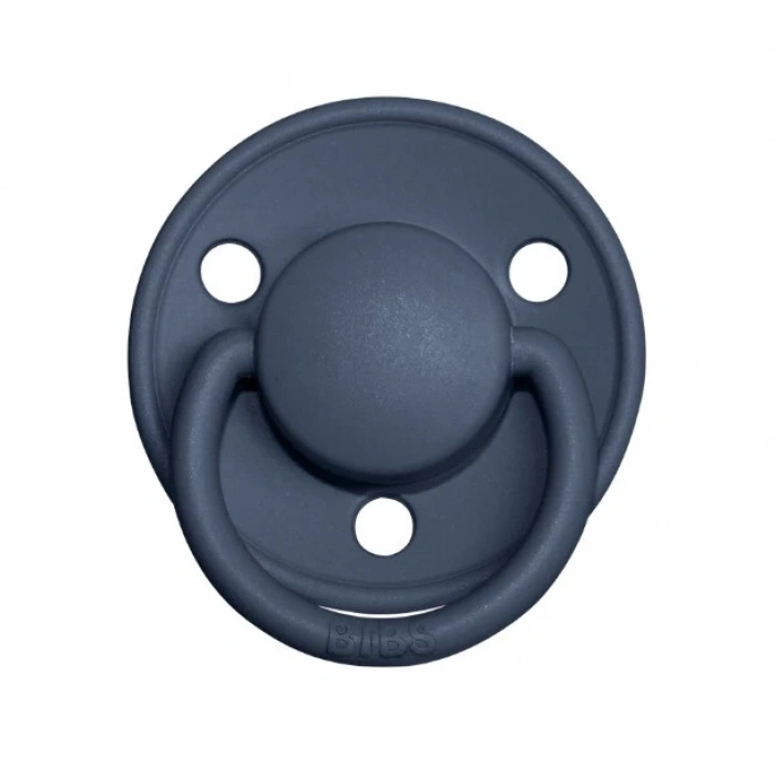 Mey İthalat®  De Lux Silikon Emzik 0-36 Ay Steel Blue