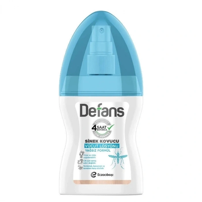 Mey İthalat® Defans Sinek Kovucu Vücut Losyonu (Yağsız Formül) 100 ml