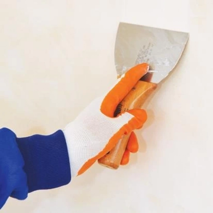 Mey İthalat® Dekor 006 Macun Ispatulası 12 cm Ahaşap Saplı