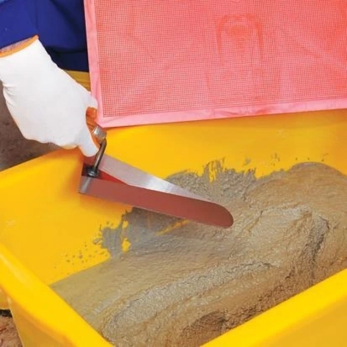 Mey İthalat® Dekor 061 Ahşap Saplı Sıvacı Malası 20 cm