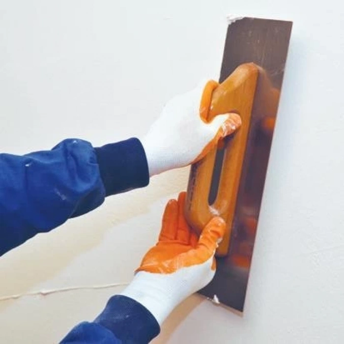 Mey İthalat® Dekor 099 Alçı Malası Ahşap Kapalı Saplı 50 cm