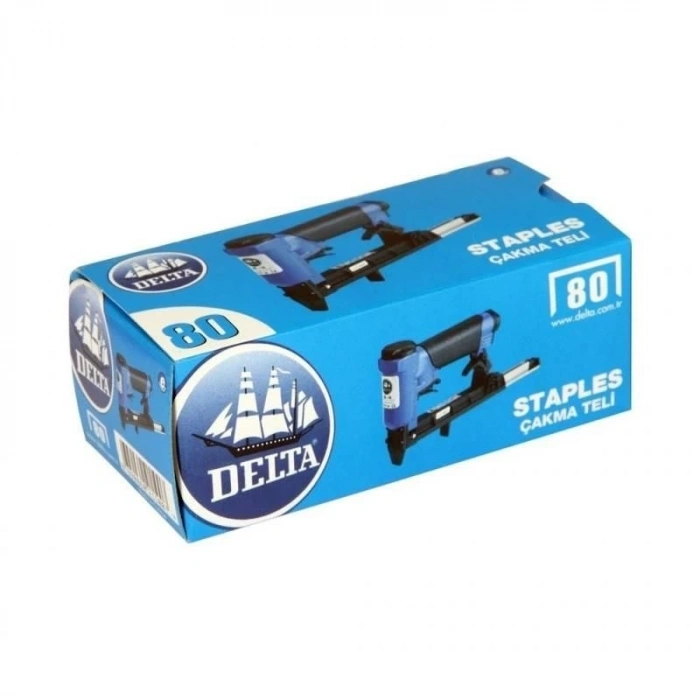 Mey İthalat® Delta 80/12 Çakma Zımba Teli 3000 Adet Kutu