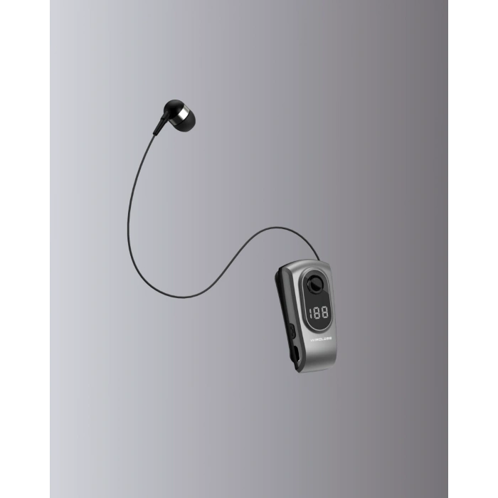 Mey İthalat® Dijital Ekranlı Bluetooth Kulaklık – Titreşimli Bildirim, 25 Saat Kullanım