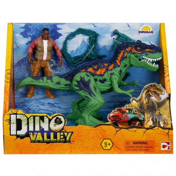 Mey İthalat® Dino Valley Figürlü Dinozor Oyun Seti
