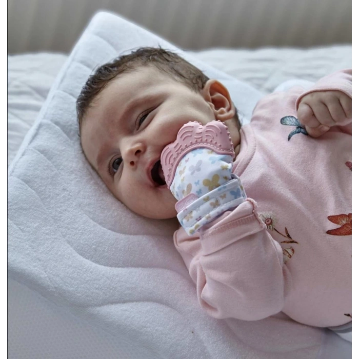 Mey İthalat®  Diş Kaşıyıcı Eldiven 526 Pembe
