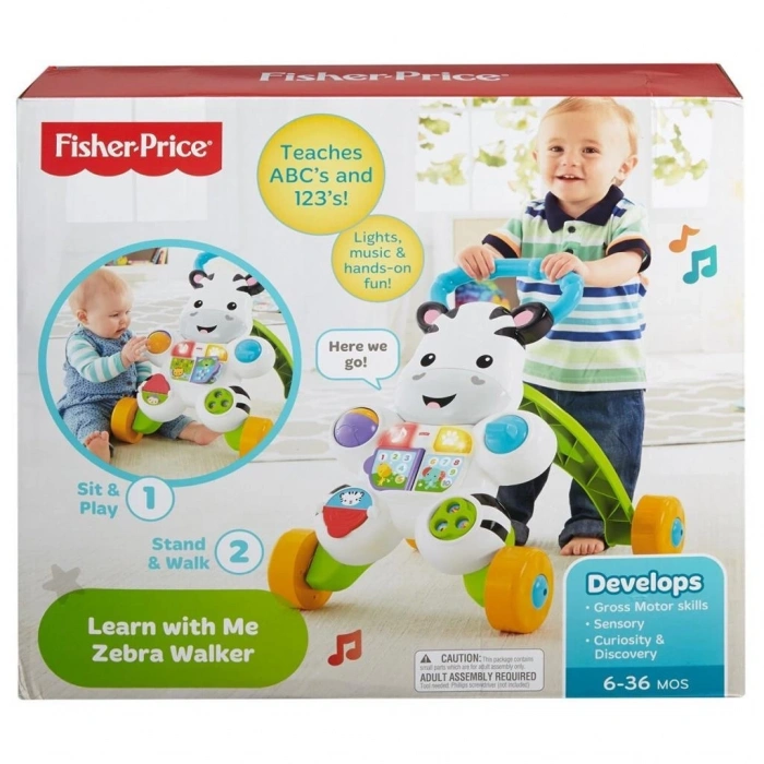 Mey İthalat® DLD80 ® Melodili Zebra Yürüteç