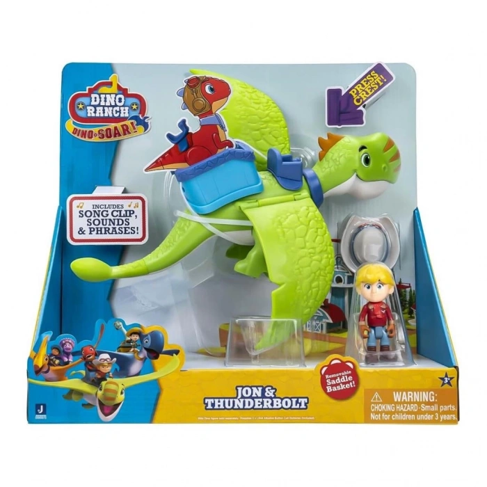 Mey İthalat® DNA02000 Dino Ranch Delü Figür Paketi - DNR0007 +3 yaş