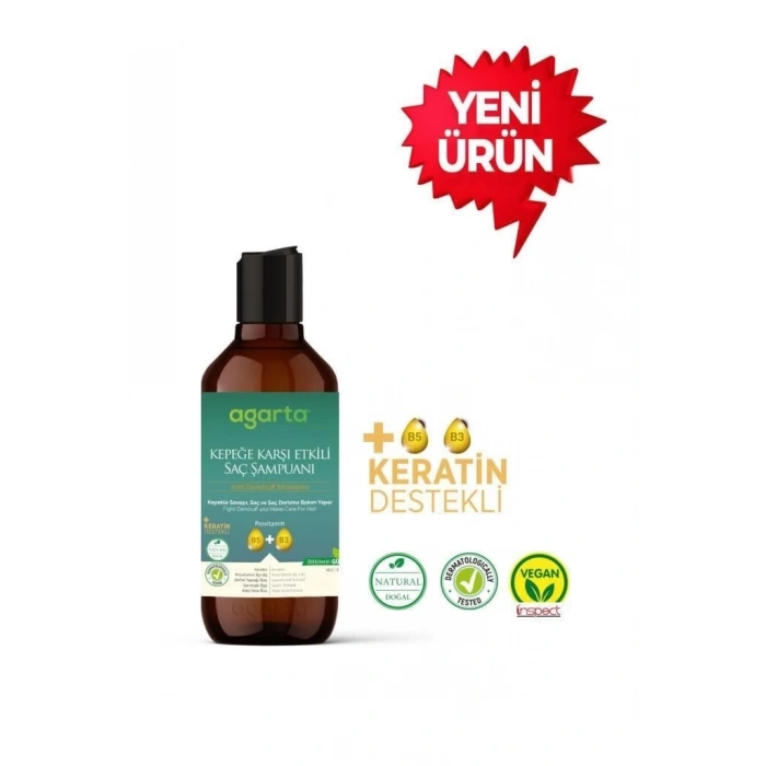 Mey İthalat®   Doğal Kepeğe Karşı Şampuan 400 ml