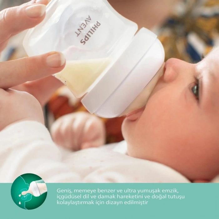 Mey İthalat®   Doğal Tepkili Natural Response Cam Biberon 240 ml 1+ Ay