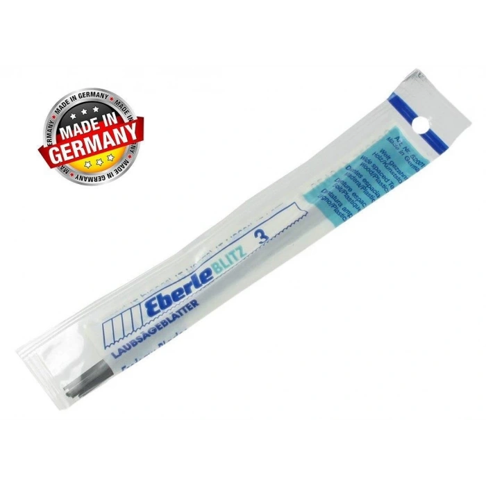 Mey İthalat® Eberle Blitz Düz Ahşap Kıl Testere Ucu No 4 (12 Adet)