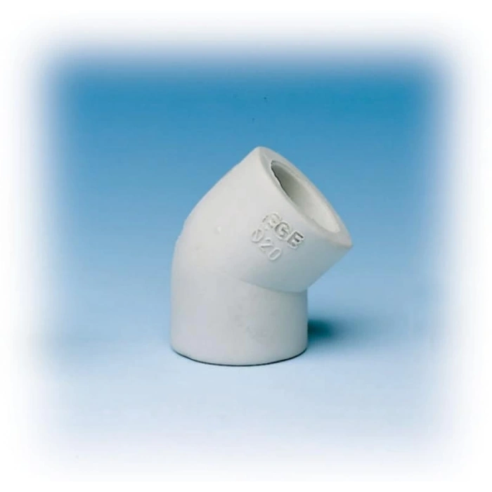 Mey İthalat® Ege Yıldız PPRC 20 mm Dirsek 45º Gri