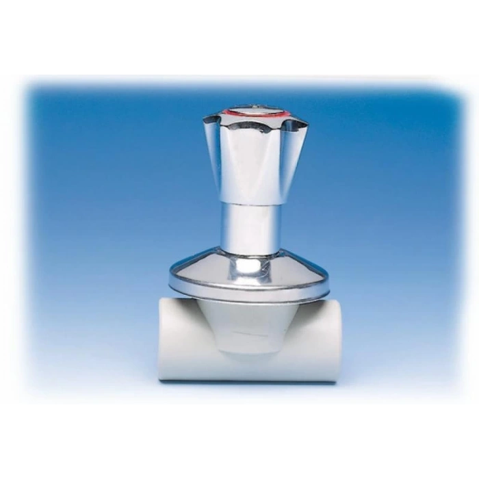 Mey İthalat® Ege Yıldız PPRC 32 mm Ankastre Vana Gri