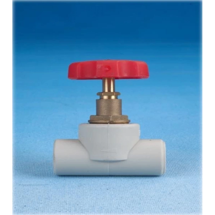 Mey İthalat® Ege Yıldız PPRC 32 mm Stop Vana Gri