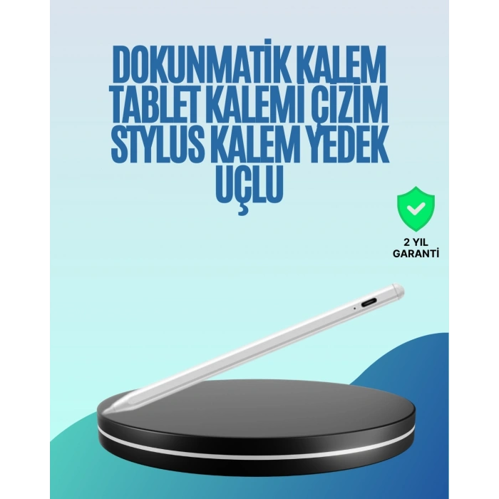 Mey İthalat® Eğim Sensörlü 1,0 mm Uçlu Dijital Kalem – Uzun Pil Ömrü ve Kolay Kullanım