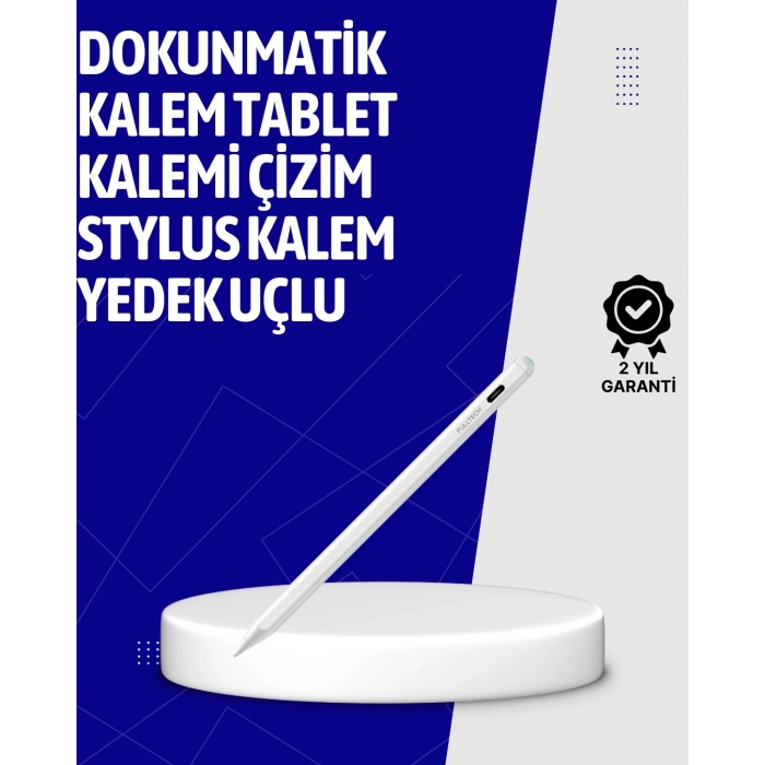Mey İthalat® Eğim Sensörlü Dijital Kalem – Yüksek Hassasiyetli 1,0 mm Uç, Uzun Pil Ömrü