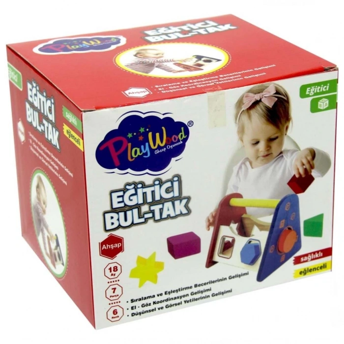 Mey İthalat® Eğitici Ahşap Bultak