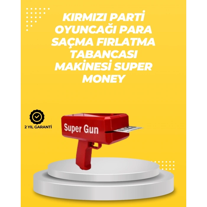 Mey İthalat® Elektrikli Parti Oyuncağı – Para Atan Tabanca