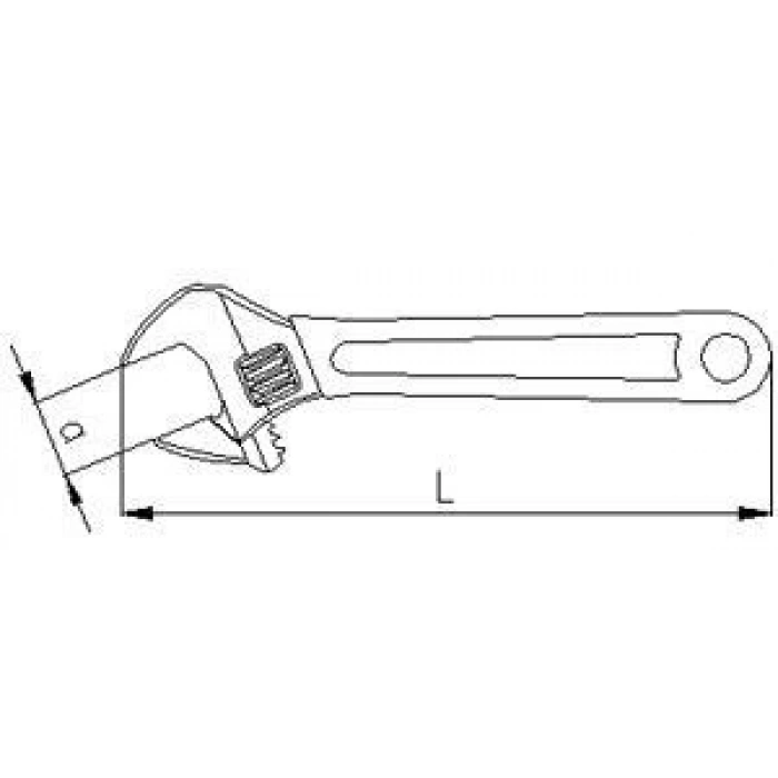 Mey İthalat® Elta 0601 Kurbağacık Anahtar 12 34 mm