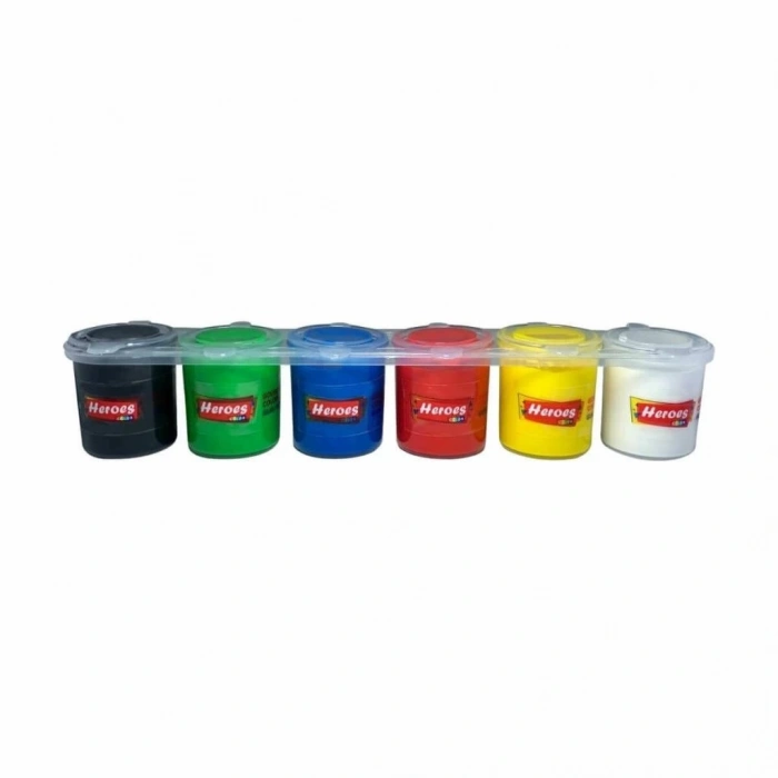 Mey İthalat® ERN-710 Heroes Color 6lı Parmak Boya - Eren Oyuncak