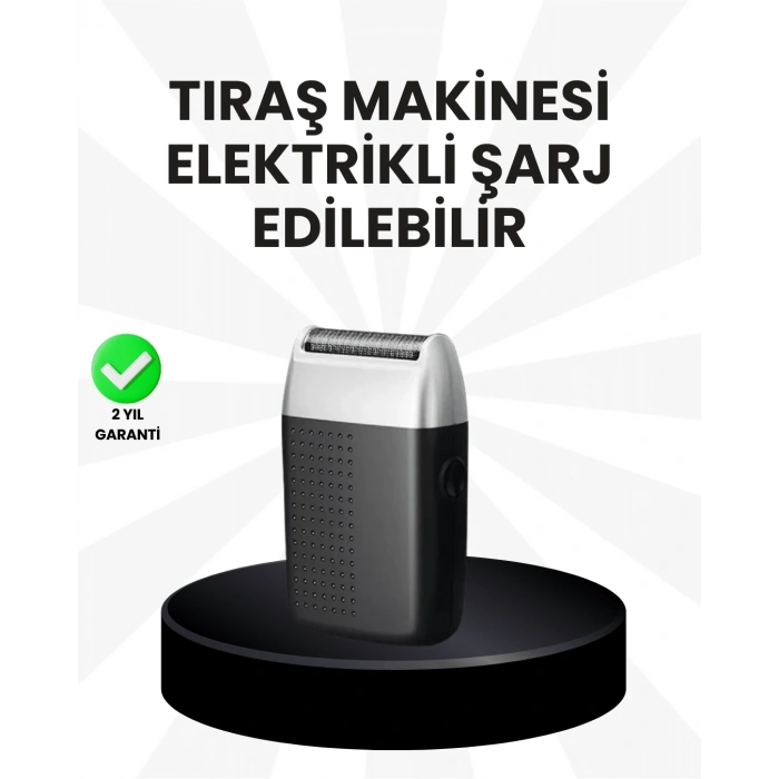 Mey İthalat® Evde Kuaför Konforu: USB Şarjlı Saç ve Sakal Kesme Makinesi