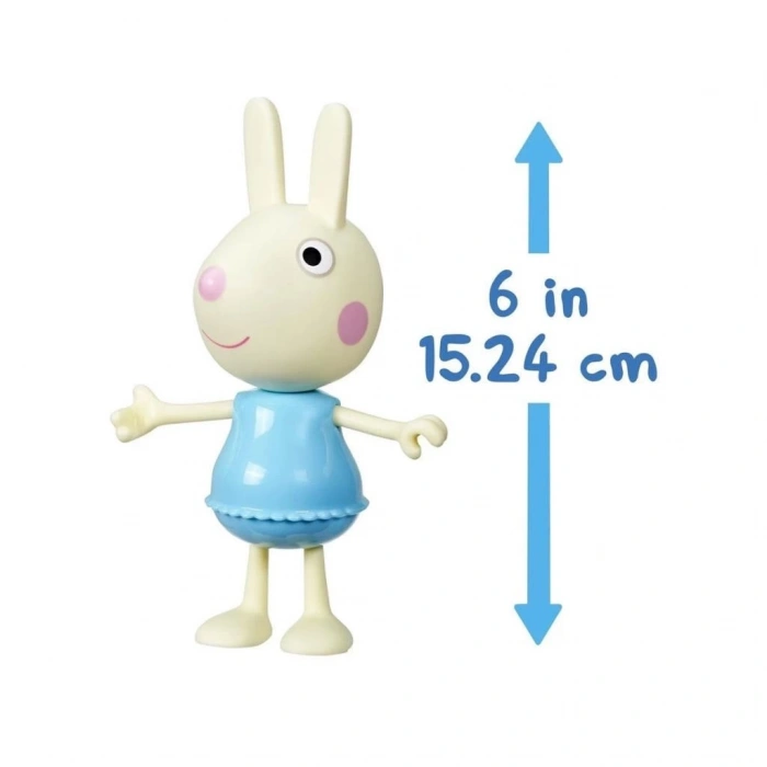 Mey İthalat® F8859 Peppa Pig ve Ailesi Kıyafetli Figür Seti +3 yaş