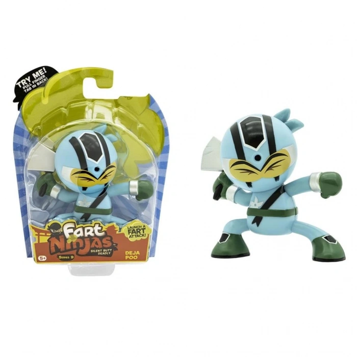 Mey İthalat® FAN02001 Fart Ninja Gaz Çıkaran Figür - Sensörlü