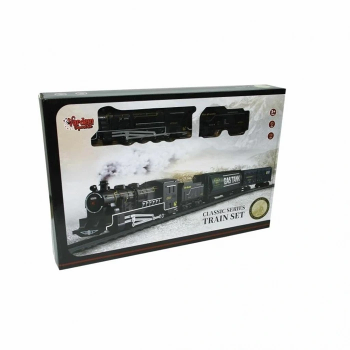 Mey İthalat® FF-1601C-1 Işıklı ve Sesli 18 Parça Clic Tren - Vardem Oyuncak