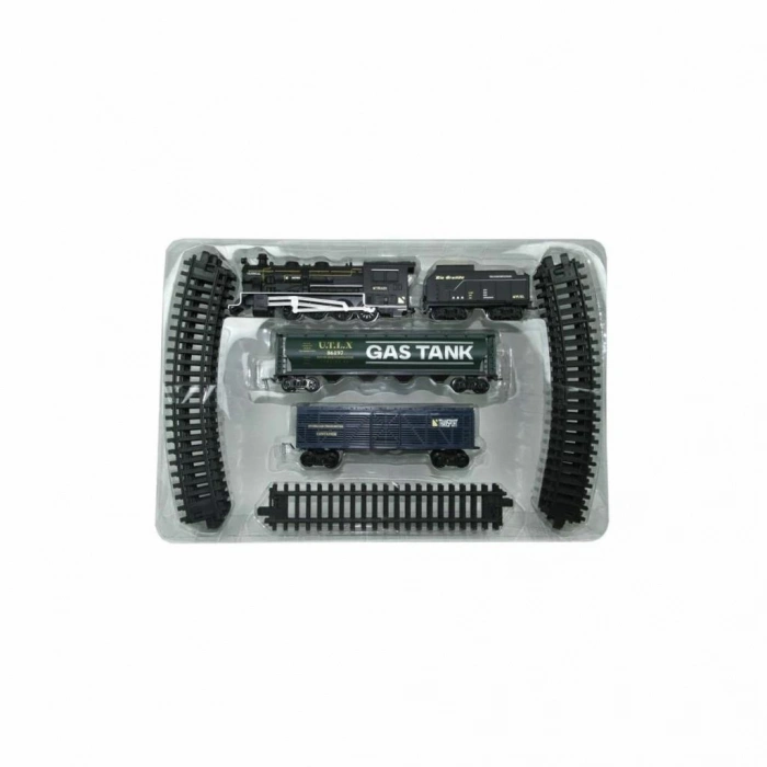 Mey İthalat® FF-1601C-1 Işıklı ve Sesli 18 Parça Clic Tren - Vardem Oyuncak
