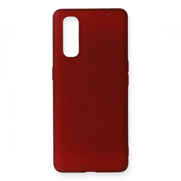 Mey İthalat®   Find X2 Kılıf First Silikon - Bordo